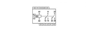Diagrama de Ligação do Supervisor de tensão monofásico MPX-199