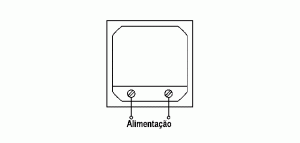 Diagrama de Ligação dos Totalizadores Horas e Impulso Eletromecânico