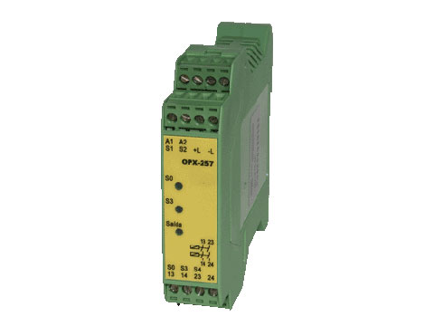 Relés de Segurança para Parada de Emergência OPX-257 T10