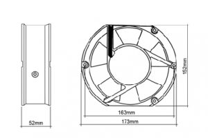 Microventilador FZY15052HBL