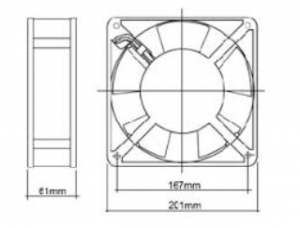 Microventilador TA20060HBL‐2
