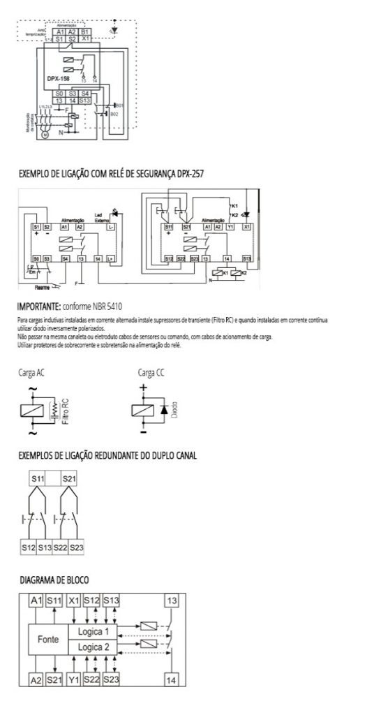 Relé Microprocessado de Acionamento Bimanual DPX-158